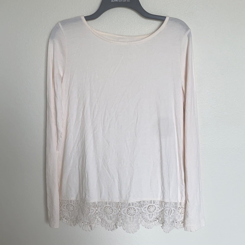 Cream Longsleeve Top
